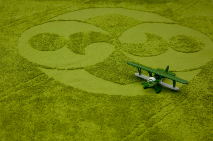 Круги на полотенцах