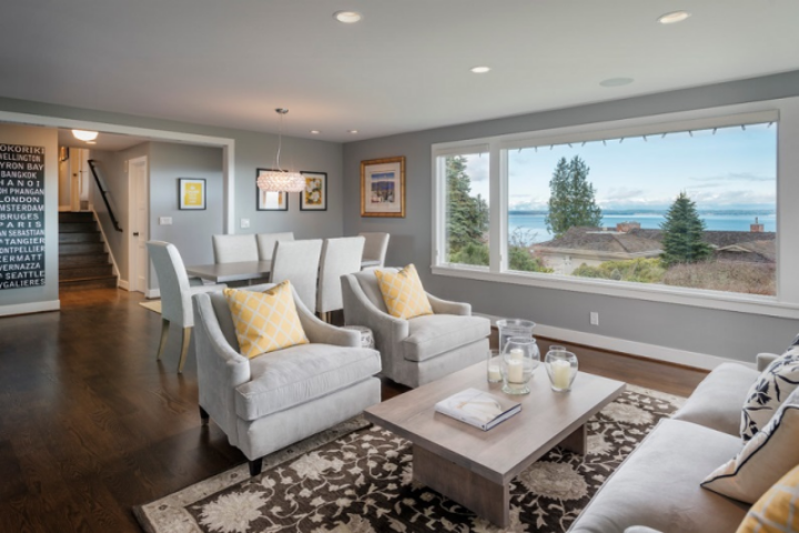 Серый цвет в интерьере