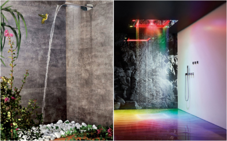 Современные коллекции оригинальных насадок для душа