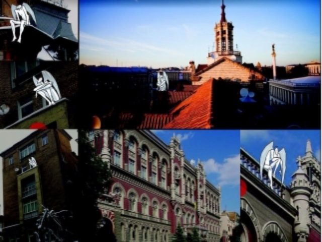 Новый центр: Гиганские патроны и Дева Мария вместо Ленина