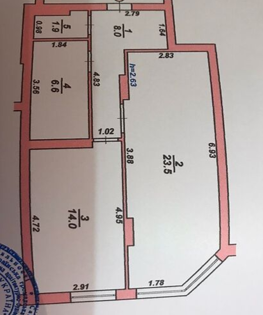 Продажа 1-комнатной квартиры 54 м², Будвельникв ул., 4