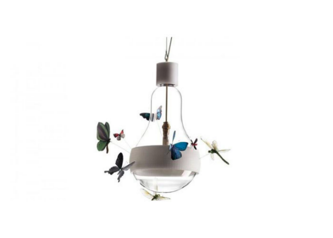Бабочки на лампочке: сказочные стильные светильники ручной работы
