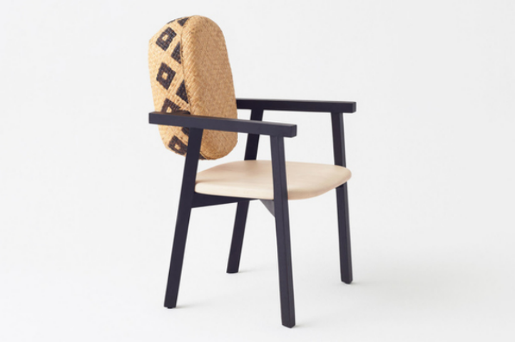 Коллекция мебели с плетенными корзинками от Nendo