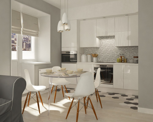 Как оформить двушку и сэкономить: проект в скандинавском стиле