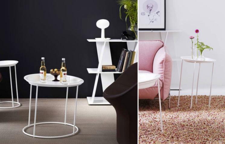 Серия прикроватных столиков, бросающих вызов гравитации