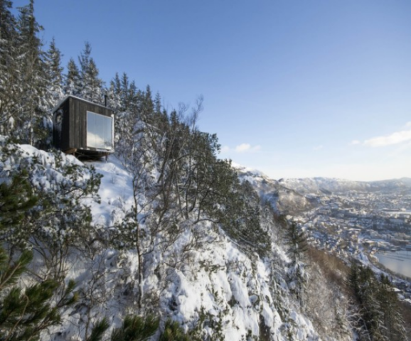 Домик-отель над Бергеном