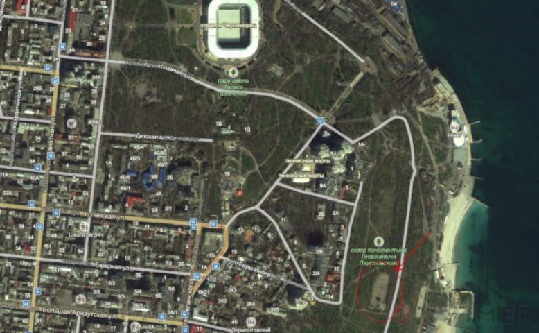 Одесса: активисты предложили альтернативу парковке у дельфинария. Фото