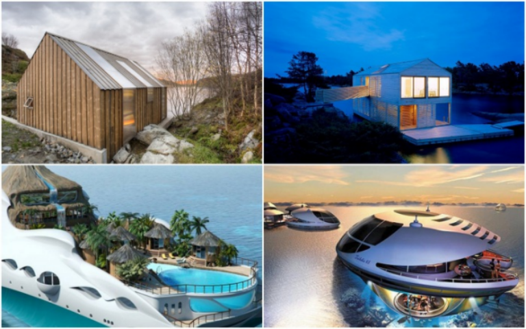 11 потрясающих плавучих домиков, которые вдохновляют на путешествия