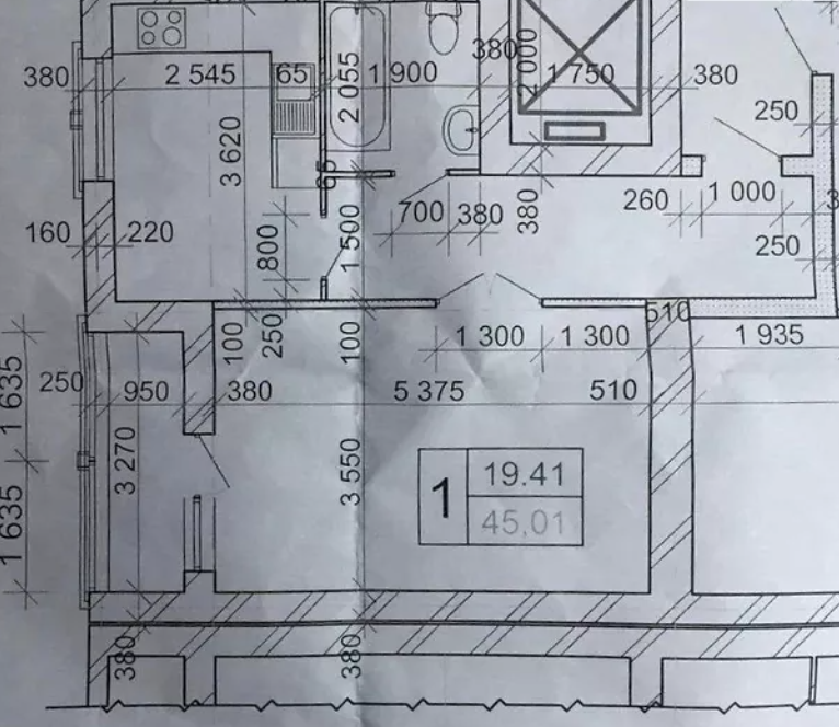 Продаж 1-кімнатної квартири 46 м², Залзняка ул., 10