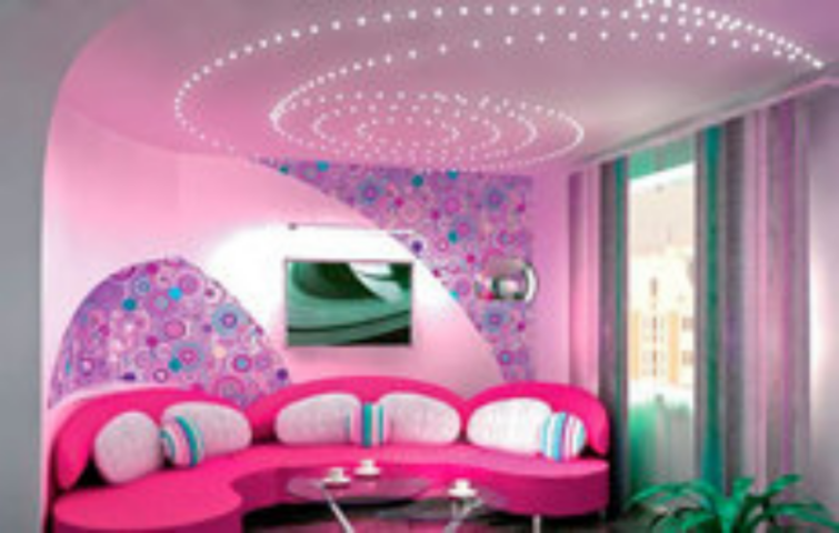 Возможности натяжных потолков