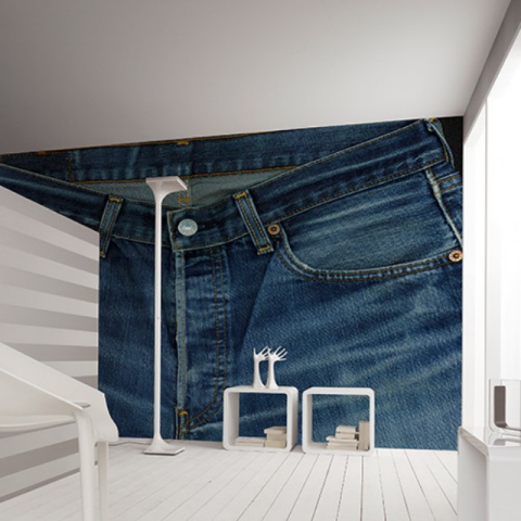 Джинса в интерьере


