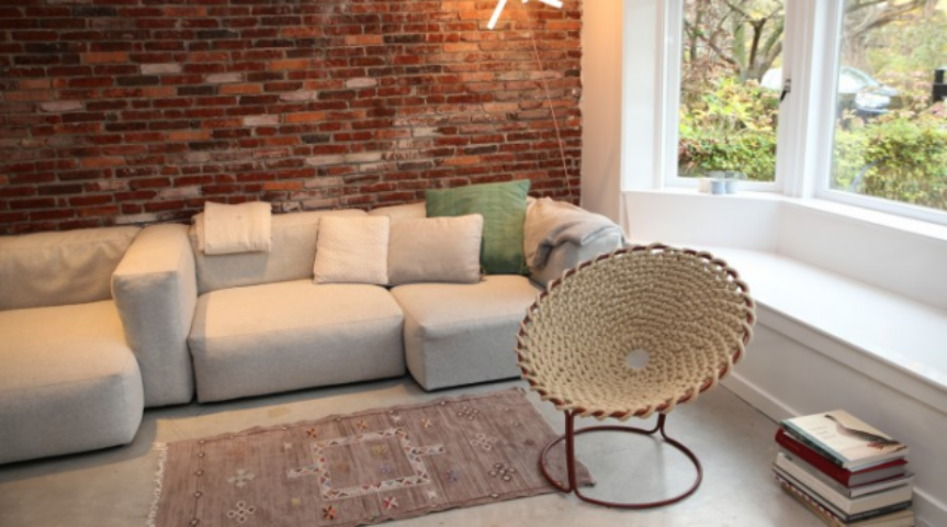 Плетеное кресло-гнездо 