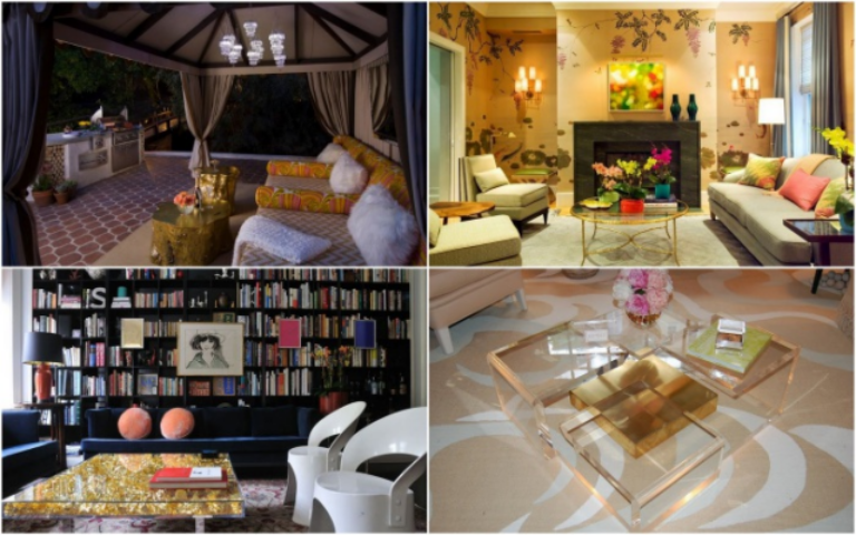 13 журнальных столиков золотого цвета, которые добавят роскоши в интерьер