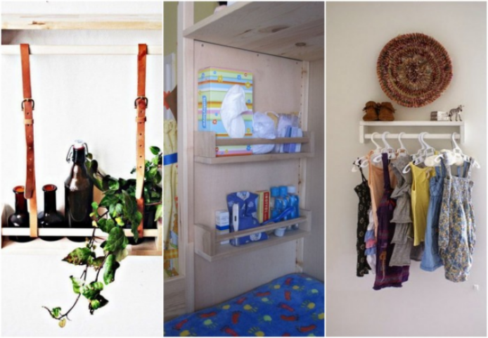 12 функциональных идей альтернативного использования полочки для специй из IKEA