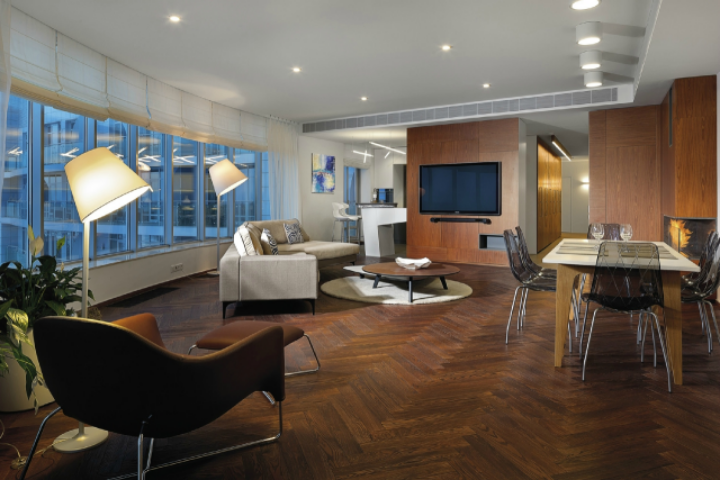 Видовая квартира в стиле metropolitan в Киеве