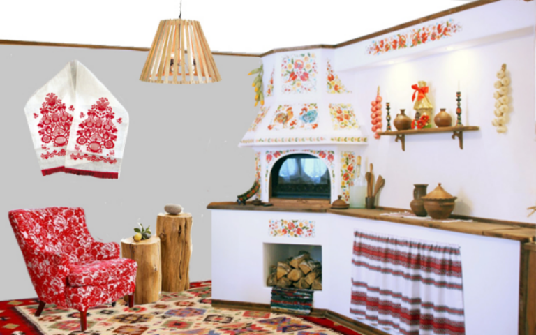 Украинские мотивы в дизайне интерьера