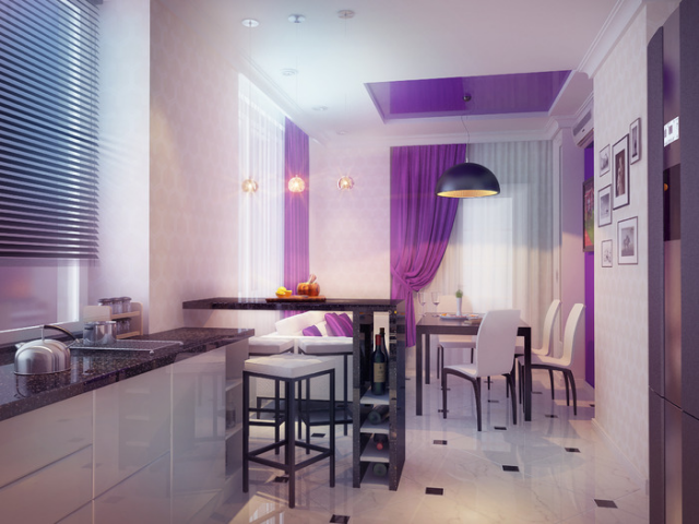 Минимализм с элементами гламура, г.Киев