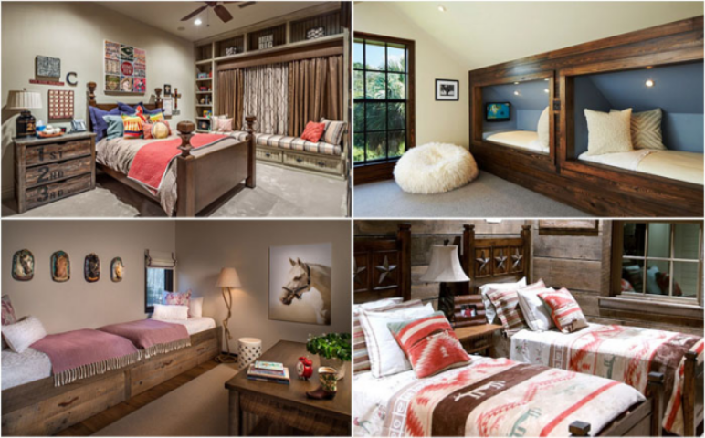 Креативность и уют: потрясающие детские спальни в рустикальном стиле