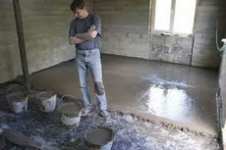 Черновой пол: виды стяжек