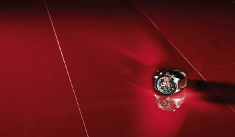 Красный пол в интерьере