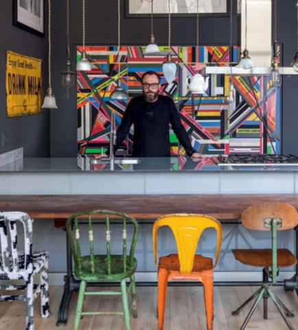 Интерьер с характером: лофт в Челси