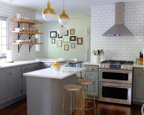 До и после: косметический ремонт кухни-столовой