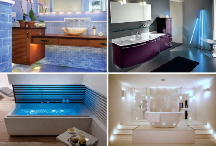 14 идей освещения ванной комнаты