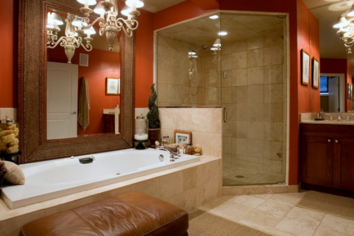 Добавим цвета в интерьер ванной