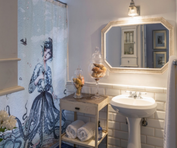 Шторки для ванной - советы, идеи, фото