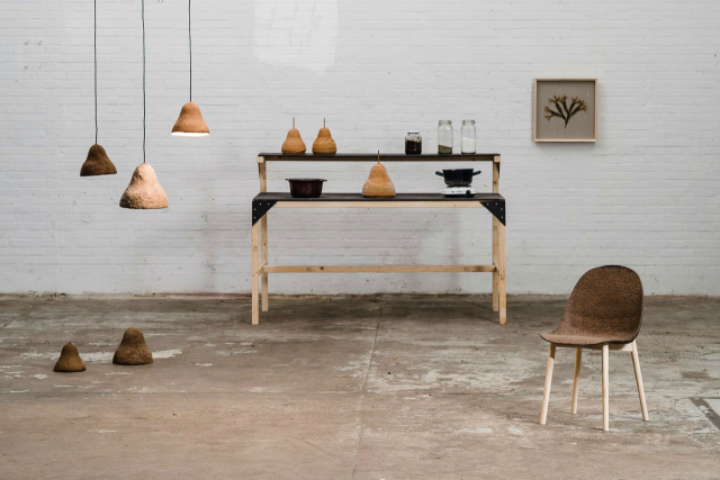 Эко-мебель из водорослей
