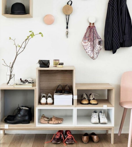 5 интересных альтернатив шкафам в прихожей