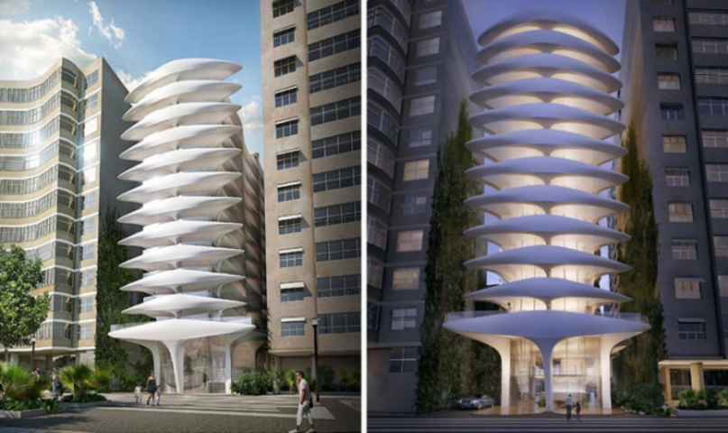 Дом-скелет от Захи Хадид