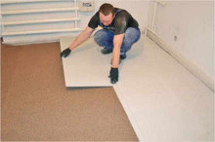 Как сделать сухую стяжку своими руками