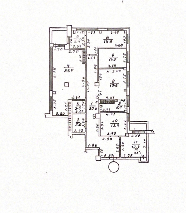 Продаж 3-кімнатної квартири 165 м², Отрадная вул., 13