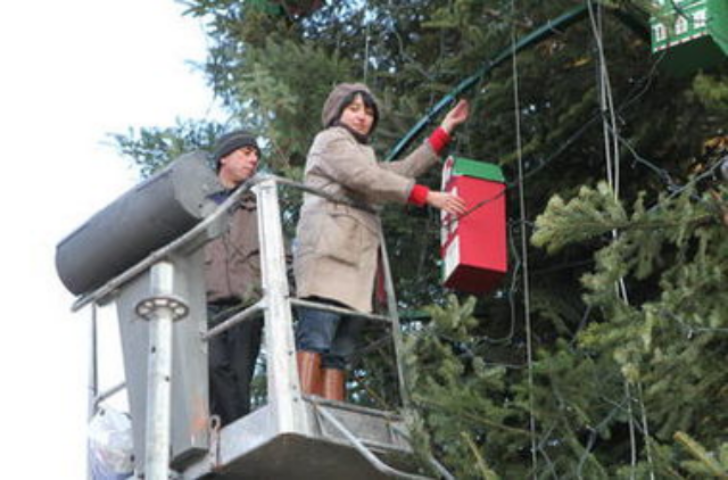 Рейтинг киевских елок: на Подоле – самая яркая, а на Святошино – самая пушистая. Фото