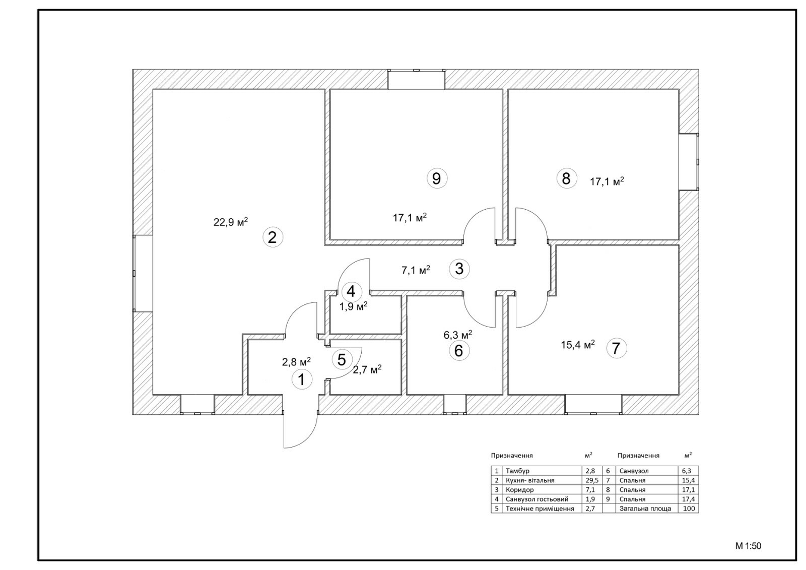 Продаж будинку 100 м², Вишняковская ул.