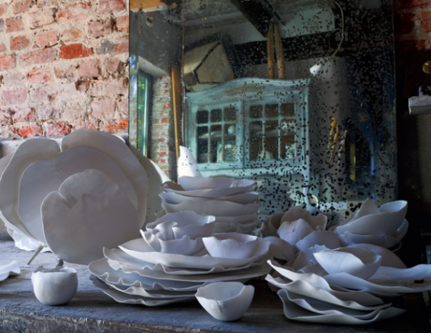 Сказочный дом художницы во Фландрии. Фото