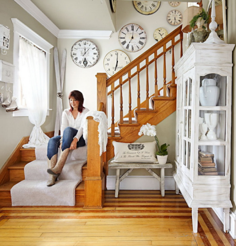 Интерьер с характером: винтажный шарм