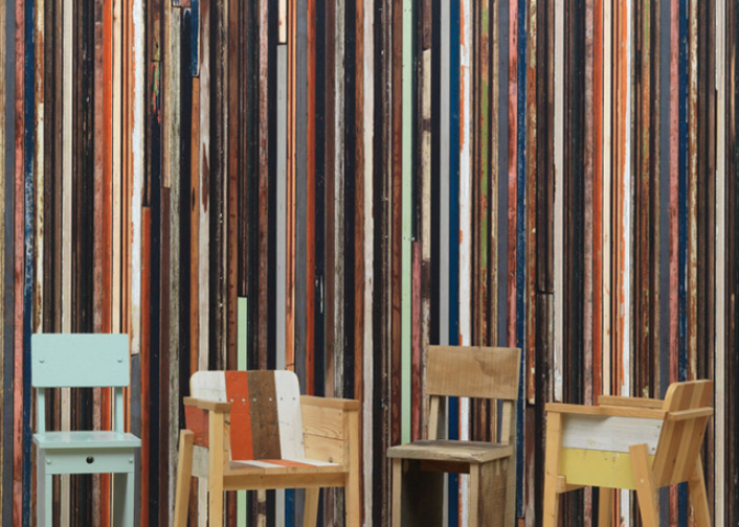 "Неотёсанные" стены: креативный декор