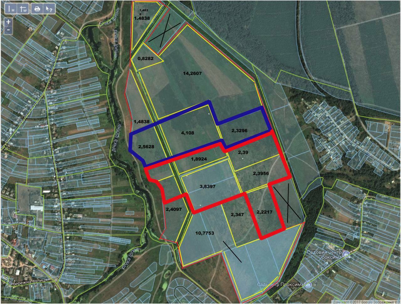 Продаж ділянки для приватного використання 1000 соток