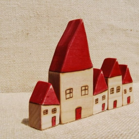 Макет дома, как декор в интерьере