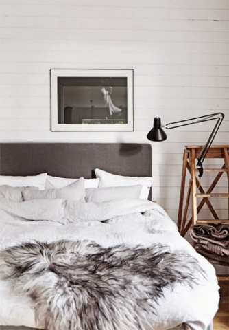 Мех в дизайне интерьера 