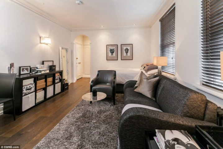 Студия в лондонском районе Мэйфейр продается по цене в пять раз выше среднерыночной. Фото