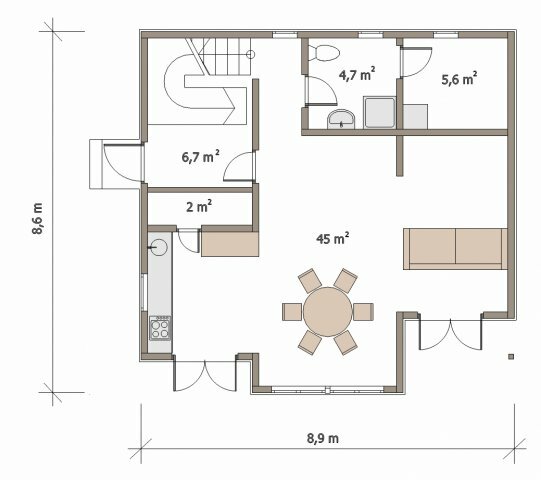 Продажа дома 130 м², Центральная Садовая ул.