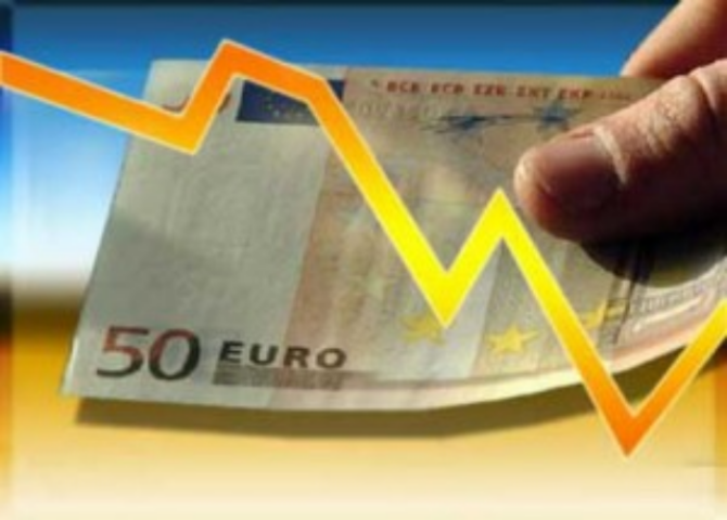 Украинцы понесли в банки евро?