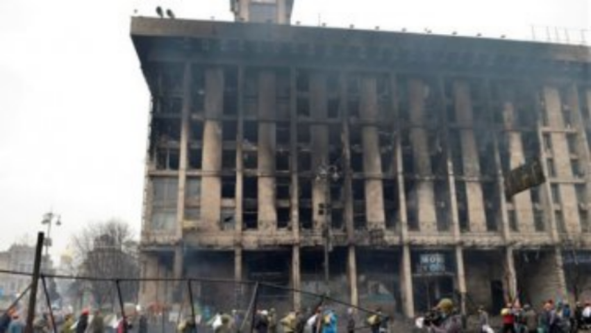Столичный Дом профсоюзов помогут восстановить европейцы