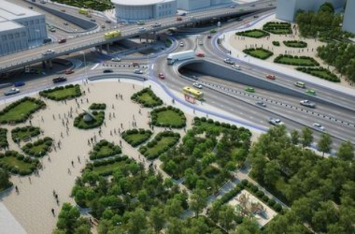 Развязку на киевской Шулявке перестроят до неузнаваемости. Фото