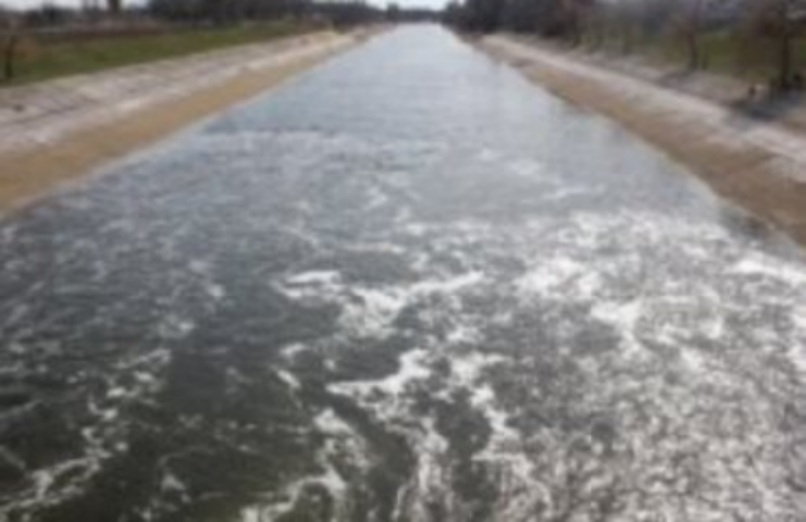 На Северо-Крымском канале строят пункт учета воды