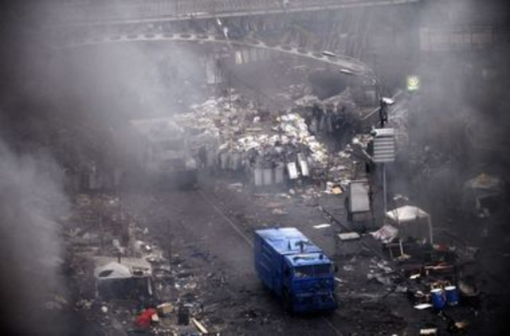 Дорогу на Майдан пока не перекрывают 