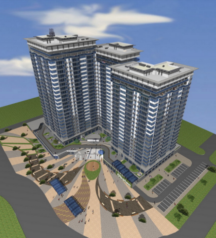 Жилой комплекс Obolon Residences: 
построено 20 этажей за 9 месяцев
